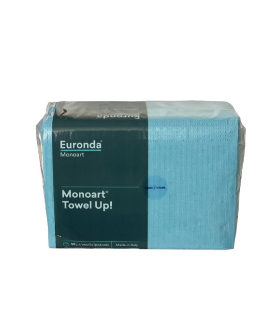 Euronda Monoart Towel Ünit Tabla Örtüsü Mavi