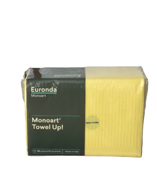 Euronda Monoart Towel Ünit Tabla Örtüsü Sarı