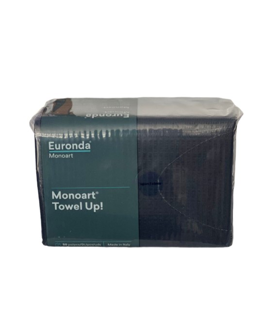 Euronda Monoart Towel Ünit Tabla Örtüsü Siyah