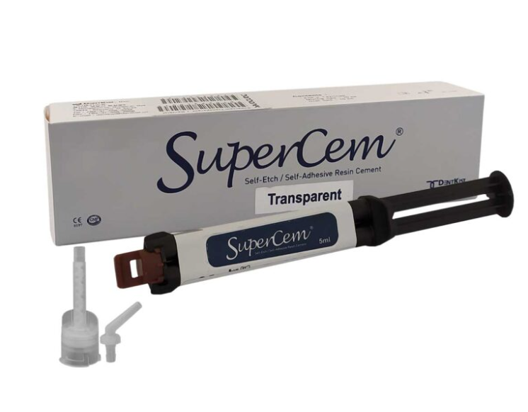 DentKist SuperCem Transparent Rezin Siman Transparent